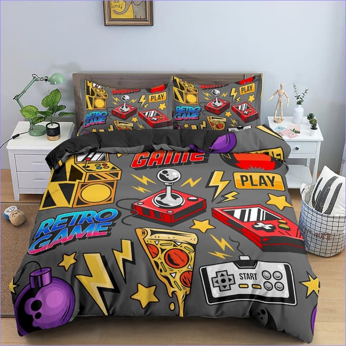 Grey Geek Game Dynebetræk