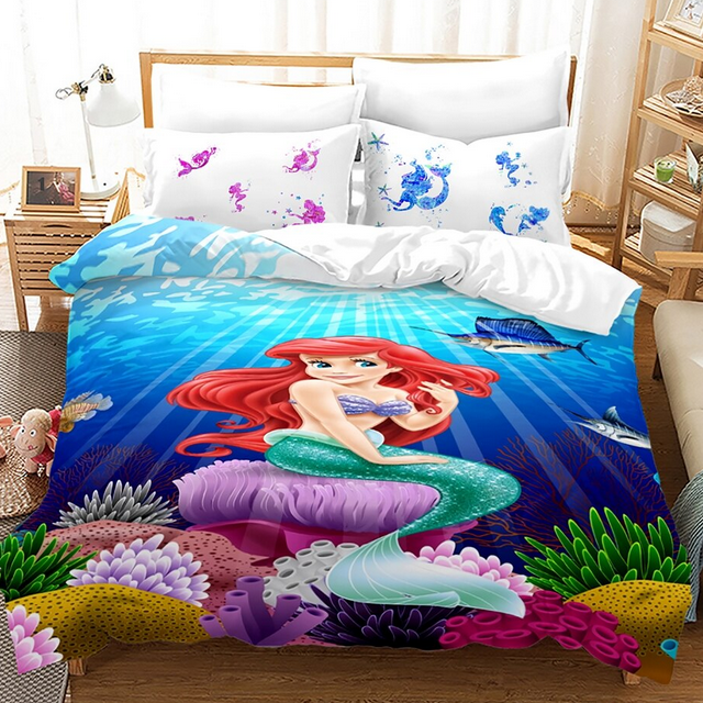 Dynebetræk Den Lille Havfrue Coral