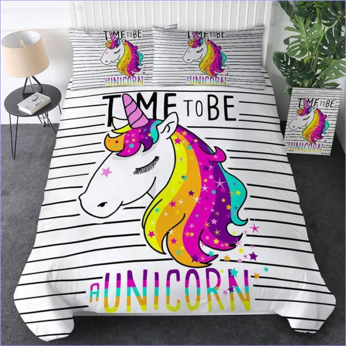 Unicorn Dynebetræk Time To Be