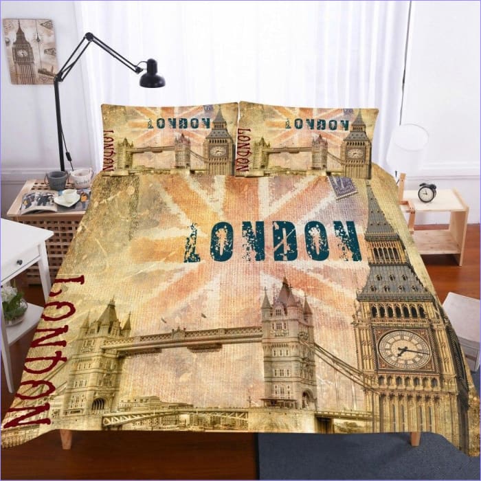 Vintage London Dynebetræk