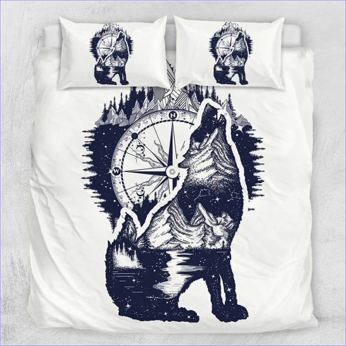 Compass Wolf Dynebetræk