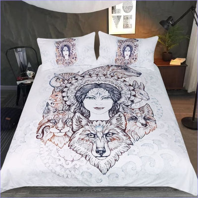 Bohemian Style Wolf Dynebetræk