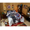 Marvel Captain America Attack Dynebetræk 100% Bomuld