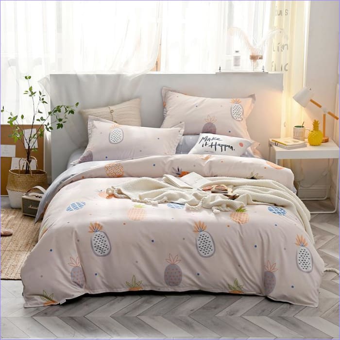 Moderne Ananas Dynebetræk