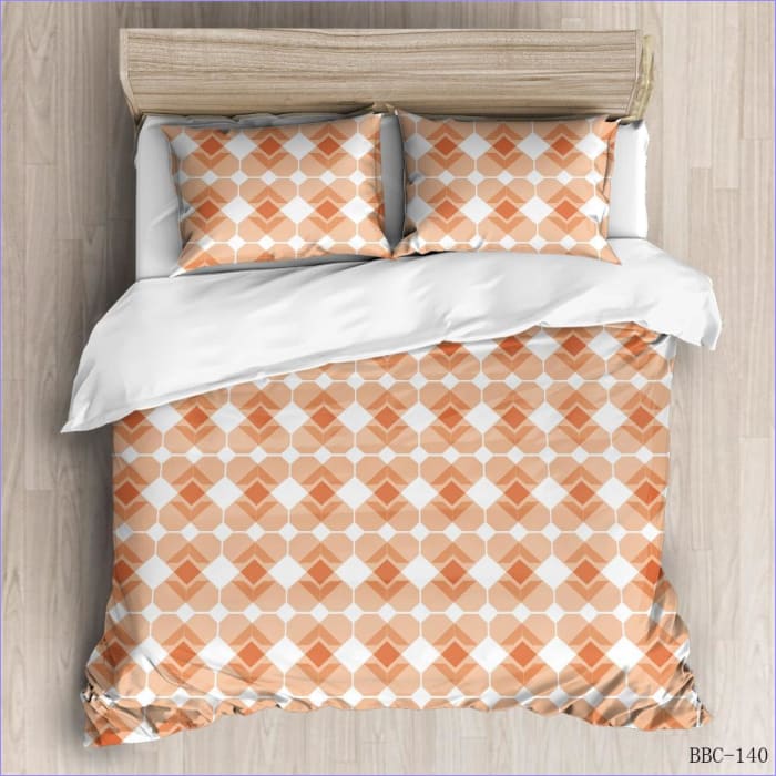 Moderne Mosaik Orange Dynebetræk