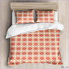 Moderne Dynebetræk Orange Phase