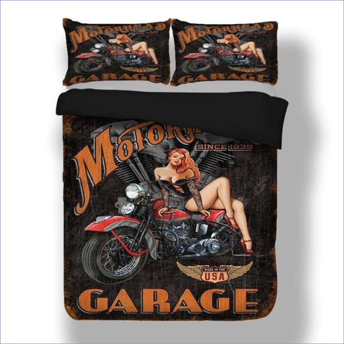 Motorcykel Garage Dynebetræk