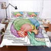 Originalt Dynebetræk Anatomy Crane
