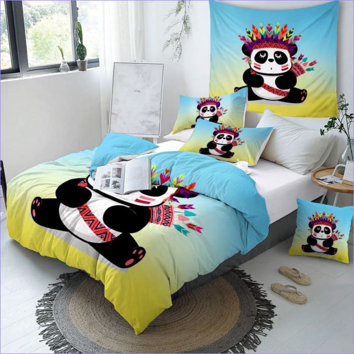 Indian Panda Dynebetræk