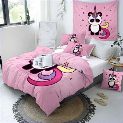 Panda Unicorn Dynebetræk