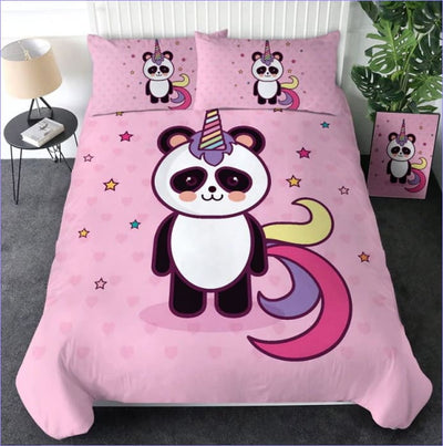 Panda Unicorn Dynebetræk