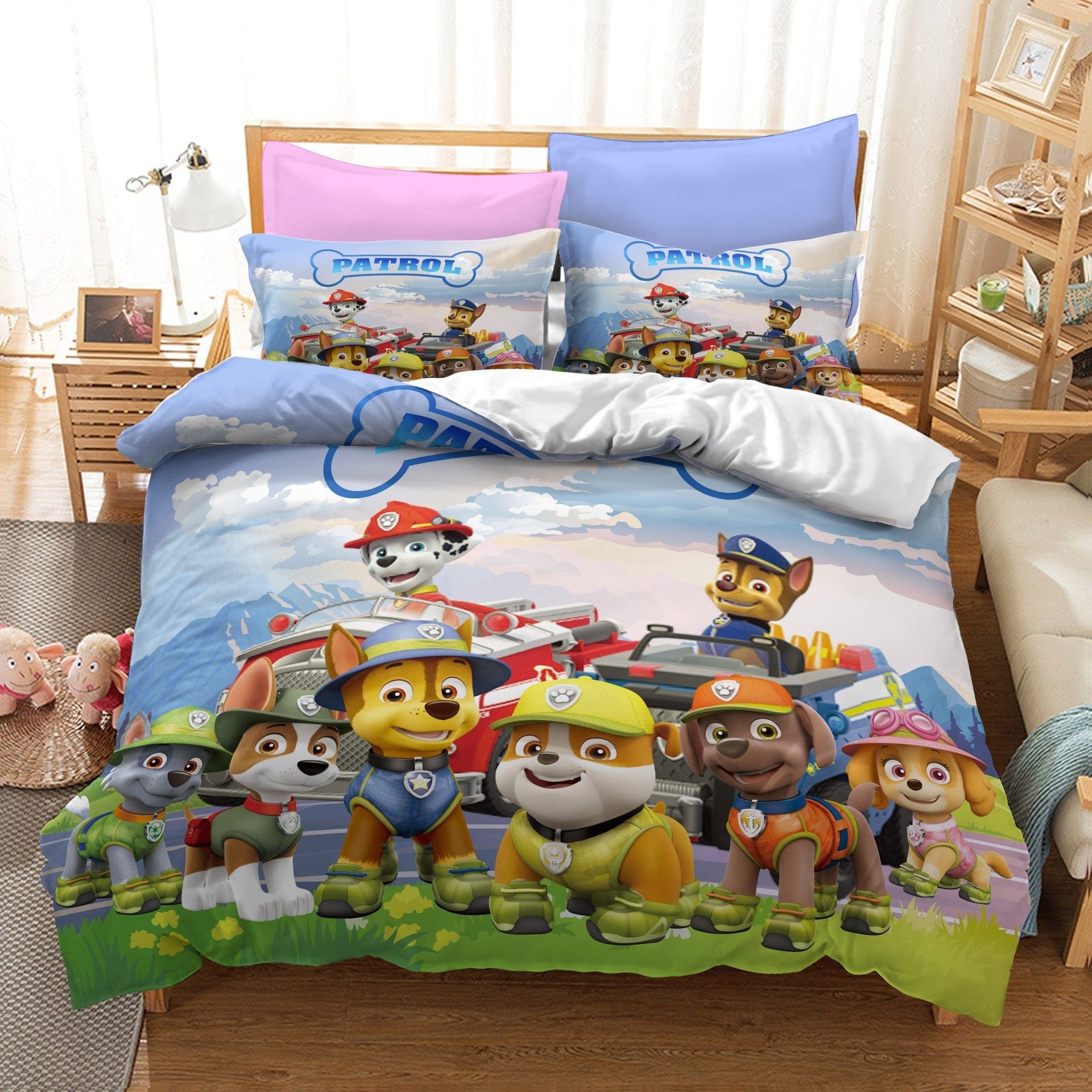 Paw Patrol Dynebetræk 1 Person