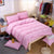 Pink Dynebetræk 140x200