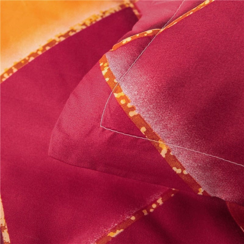 Rød Orange Dynebetræk