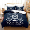 Nautical Sailor Style Dynebetræk